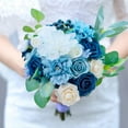 1box Artificial Flowers Combo Box Set Roses Wedding Bouquets DIY Bridal