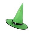 thumbnail image 1 of Bewildely Sombrero con luces LED para vacaciones de Halloween que brilla intensamente, se puede usar en la cabeza o como colgante, sombrero de bruja, Iluminación navideña verde Bewildely HA006911-05B, 1 of 6