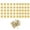 Gold, variant on 50pcs Mini Brass Cabinet Hinges 8x10mm for Small Craft Box Jewelry Case Door Gold Silver Solid Butt Hinges Hardware Accessories