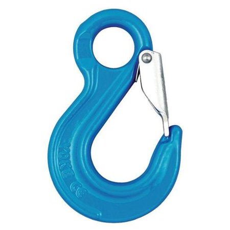 - YOKE X-044/S-16 Sling Hook, Alloy Steel, G100, Eye, 22600 lb