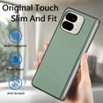 thumbnail image 6 of Case for Google Pixel 9 Pro Fold Fiber Texture Case, Ultra-Slim Thin Protective Cover Skin for Google Pixel 9 Pro Fold, with Anti-Slip Strip Sturdy Shockproof Lens Protection Phone Case, Green, 6 of 11