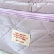 thumbnail image 2 of Bolsa de cosméticos de algodón de plumón de gran capacidad para mujer, bolsas de maquillaje para vacaciones (púrpura) Likrtyny Para Estrenar, 2 of 9