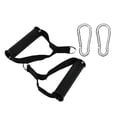 thumbnail image 1 of 2 piezas de accesorios para máquina de Cable, manijas, equipo de ejercicio, equipo de gimnasio para gimnasia, colgante para entrenamiento en casa, Negro Sunnimix Mango de accesorio de gimnasio, 1 of 8