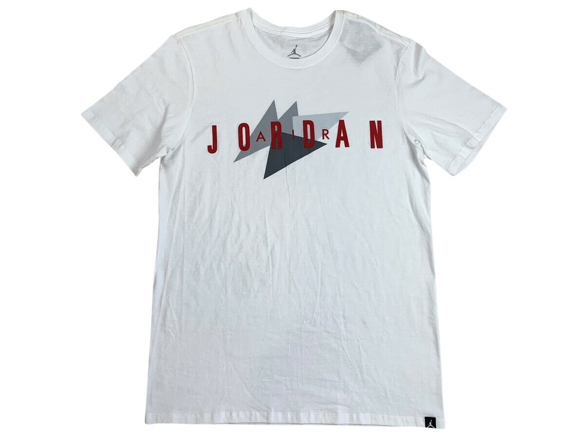 jordan shirt white and red