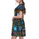 thumbnail image 2 of Easygdp Happy Father Day para Vestido Transpirable de Mujer, Vestido Suelto de Manga Corta con Pliegues y Bolsillos para el Verano, 2 of 6