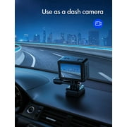 WOLFANG 4K Action Camera, 24MP Dual Screen, 40M Waterproof with Case, EIS Stabilization, WiFi App Control, 170° Wide Angle, Remote, 2 Batteries