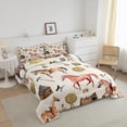 thumbnail image 3 of Farm Animals Comforter Set Rustic Farmhouse Horse Down Comforter For Kids Boys Girls Child,Farm Tools Bedding Set Country Style Quilt Set 2 Pillow Cases, 3 of 7