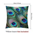 thumbnail image 4 of Peacock Throw Pillow Covers ,Peacock Feather Cushion Cases Decorative Pillow Cases for Couch Sofa Bedroom, 4 of 7
