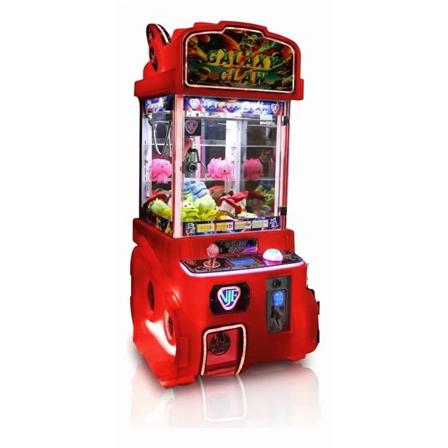 Maquina De Peluches Garra Grande Galaxy Claw Negocio Rojo