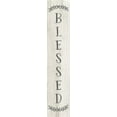 thumbnail image 2 of CAD Designs 10x32 Gold Ornate Wood Framed with Double Matting Museum Art Print Titled - Blessed, 2 of 4