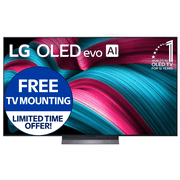 LG 65" C5 Series 4K UHD OLED evo AI Smart webOS 25 TV, OLED65C5PUA