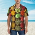 thumbnail image 4 of Balery Men'S Summer Hawaiian Shirts Short-Sleeve Design Name Printed Casual Shirts - Size Name, 4 of 9