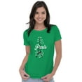 thumbnail image 3 of Paris Eiffel Tower French Parisian Womens Fitted Plus Size Graphic Tee Brisco Brands 2X, 3 of 5