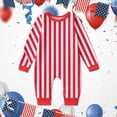 thumbnail image 2 of GPOECD Ensemble de Pyjama de Noël Assorti pour la Famille Motif Cerf Manches Longues Col Rond Pantalon pour Photos de Vacances Rouge, 18-24 Mois, 2 of 3