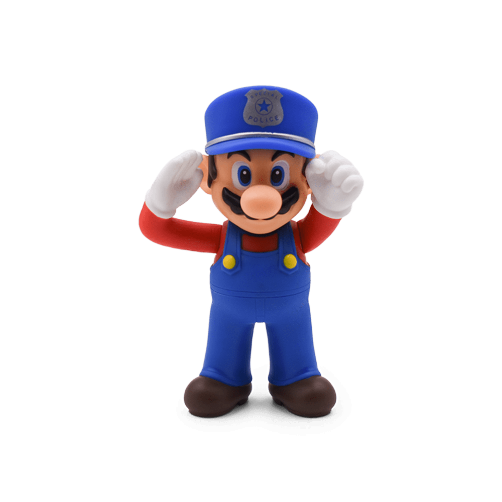 Anime Super Mario Bros Blue Hat 5 