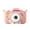 Pink, variant on Photo Camera Qwtwty Kids Digital Camera for Kids Gifts Camera 2.0Inch Screen Rechargeable Front And Back Double Lens 2MP for Kids 3-10 Year Old