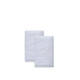 thumbnail image 2 of Ozan Premium Home  100% Turkish Cotton Opulence Luxury Hand Towels (Set of 2) Aqua Blue, 2 of 5
