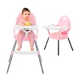 thumbnail image 1 of Silla Periquera Para Bebe Alta Plegable Portatil 3 En 1 Modelo Rosa, 1 of 4