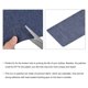 thumbnail image 4 of Parches termoadhesivos Unique Bargains de mezclilla Azul Oscuro 20.1'x3.1' para ropa 2 rollos, 4 of 5