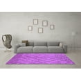 thumbnail image 3 of Ahgly Company Indoor Rectangle Solid Purple Modern Area Rugs, 2' x 3', 3 of 4