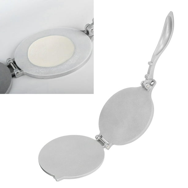 Máquina Para Hacer Tortillas, A Prueba De óxido, Fácil De Limpiar, Prensa Para Tortillas, aleación De Aluminio, Plata Para El Hogar