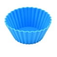 thumbnail image 1 of 10pcs Baking and Steaming Silicone Cake Mold, Muffin Cups, Microwave Oven Cake Cups, Baby Steamed Cake Mold, 1 of 2