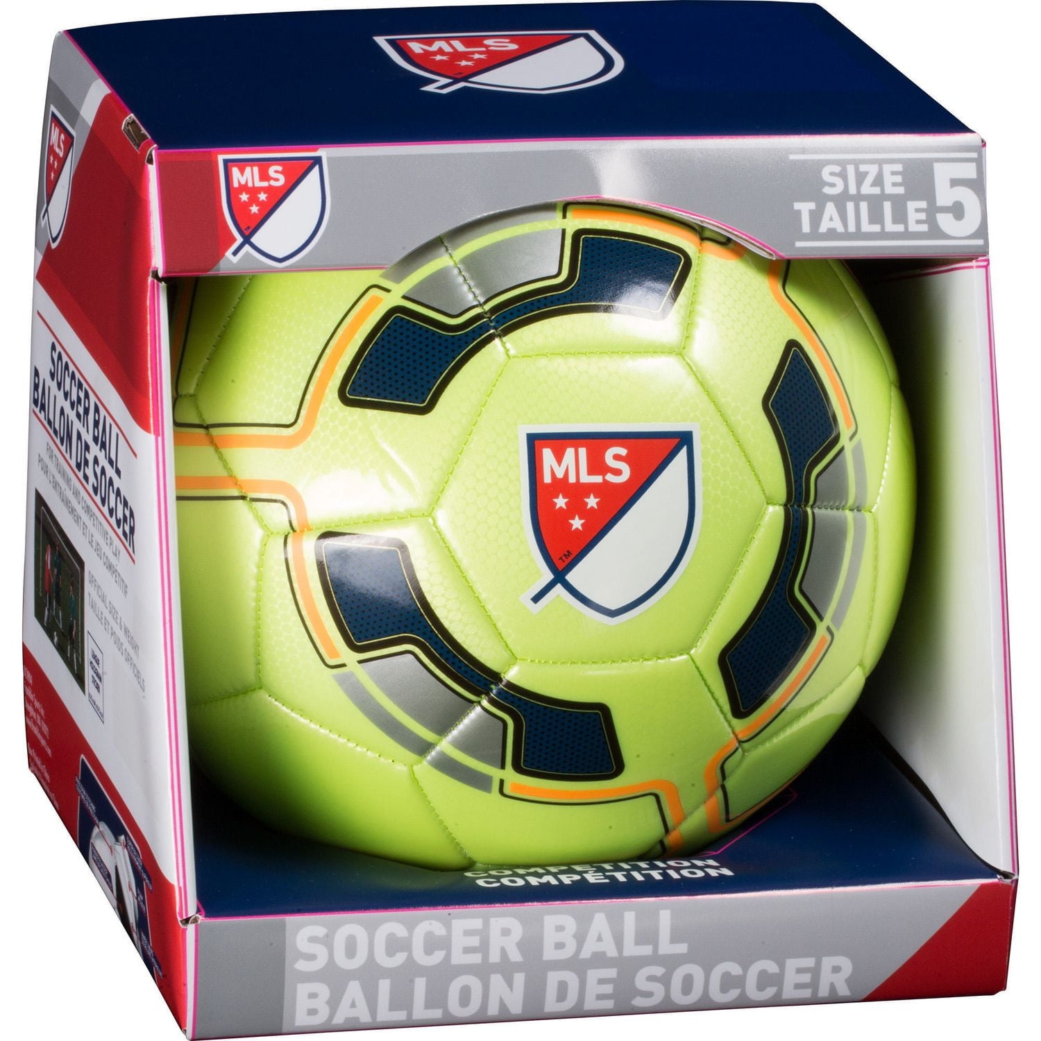 MLS Circle Soccer Ball, Size: 5