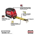 thumbnail image 2 of 16ft Compact Wide Blade Magnetic Tape Measure - Milwaukee - 48-22-0316, 2 of 4