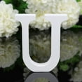 thumbnail image 3 of Giunmcul My Order Wood Wooden Letters White Alphabet Wedding Birthday Party Home Decorations U, 3 of 3