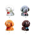 thumbnail image 2 of Toystoory Decoraciones perro lindas miniaturas adornos estatua cachorro juguetes manualidades Micro dormitorio creativamente accesorios para el Artesanía Gris, 2 of 6