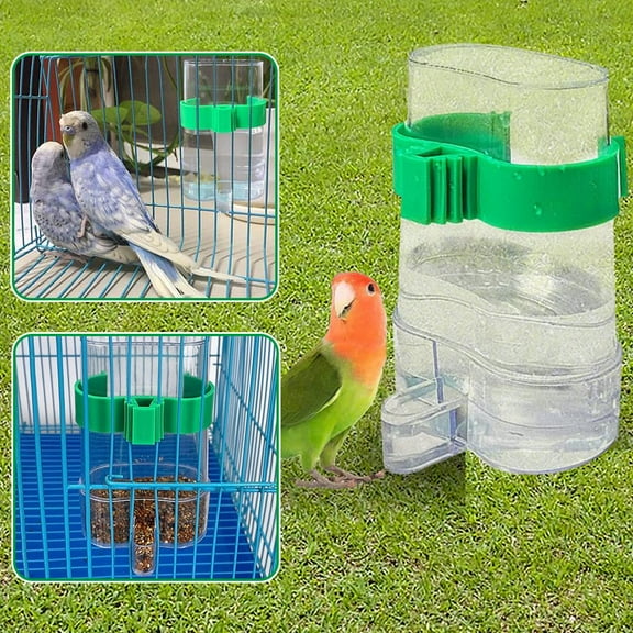 BETTERLIFE Cage Drinker Bird Water Dispenser Bottle Feeder For Pet Budgie Finch Parrot Auto Z2M1