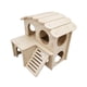 thumbnail image 4 of Casa para hámster, cabaña, hábitat divertido, decoración, juguete de juego, jaula, accesorios, casa para jerbos 17cmx15cmx15.5cm, 4 of 9