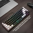 thumbnail image 3 of 65% Wired Gaming Keyboard&Mouse Combo Backlit Gaming Keyboard and Mouse Anti-ghosting No-Conflict Keyboard with 7200DPI Mice, 3 of 7