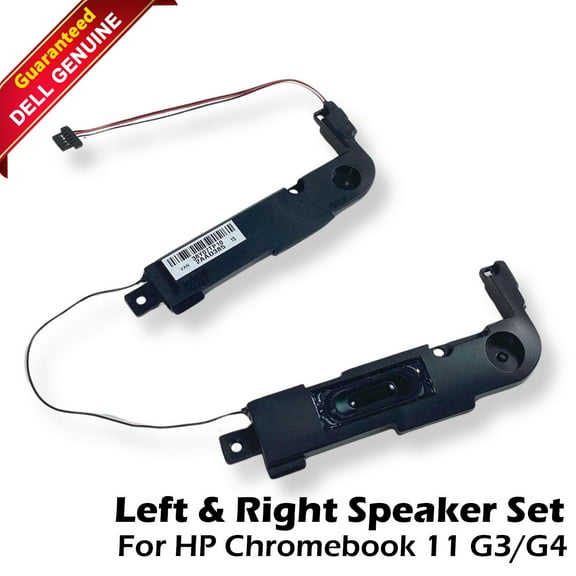 HP Chromebook 11 G4 11.6" Laptop Left & Right Speaker Assembly Set Black 38Y07TP00