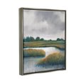 thumbnail image 3 of Stupell Industries Rural Marshland River Grass Painting Luster Gray Floating Framed Canvas Print Wall Art, Design by Tim OToole, 3 of 8