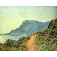 thumbnail image 2 of Monet, Claude 14x12 Gold Ornate Wood Framed with Double Matting Museum Art Print Titled - Cap Martin-near Menton 1884, 2 of 4