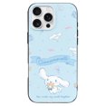 thumbnail image 1 of Funda de TPU Cinnamoroll para iPhone 16 Pro Max: ultrafina, a prueba de golpes, antiamarilleo, resistente a arañazos, compatible con carga inalámbrica, agarre mejorado, estilo negro., 1 of 7