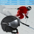 thumbnail image 3 of Ski Helmet Snowboarding Protective Gear Winter Sports Safety Equipment Snow, 3 of 8