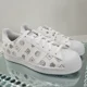 thumbnail image 5 of NEW Men's Size 6 Adi - das Originals Superstar Logo Printed White/Silver GX8413, 5 of 6