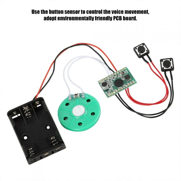 LHCER Loop Playing Greeting Card Module, Recordable Voice Module, For Gifts Christmas