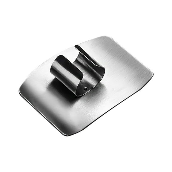 JeashCHAT Finger Guard for Cutting Clearance, Stainless Steel Finger Guard Cutter, Finger Cutting Guard, Finger Protectors for Slicing and Dicing, Kitchen Tool