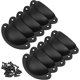 thumbnail image 1 of Juego de 10 pomos para puerta Yjmei pomos vintage para muebles metal negro CHAO, 1 of 5
