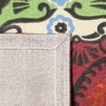 thumbnail image 4 of SAFAVIEH Cedar Brook Giovanni Southwestern Cotton Area Rug, Ivory/Multi, 7'3" x 9'3", 4 of 8
