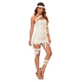 thumbnail image 3 of HOWPAY Halloween Costumes For Women Mummy Bandage Cosplay Outfit Spooky Monster Role Play Fancy Dress Set For Stage Masquerade Party Event Halloween Costume XL, 3 of 7