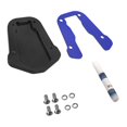 thumbnail image 1 of Almohadilla de parada de patada de motocicleta, almohadilla de placa de agrandamiento de parada de patada, accesorio de reemplazo resistente Azul, 1 of 9