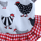 thumbnail image 3 of Sillas de montar para gallinas, delantal protector de pollo para ala trasera de aves de corral, 3 of 5