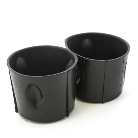 Red Hound Auto 2 Center Console Front Cup Holder Inserts 2009-2015 Compatible with Honda Pilot Liner Black Replacement