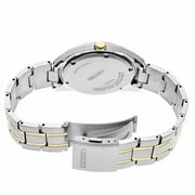 Seiko Mens Essentials Green Dial Watch - SUR377