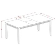 Quincy 5-Piece Empire Dining Table Set