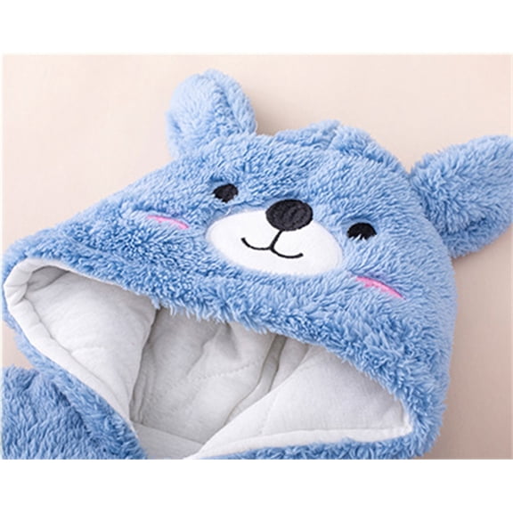 Vedolay Jean Jackets for Boy Coat Watercolor Zip-Up Hoodie Warm Outerwear Kids Hooded Jacket,Purple 12-18 Months